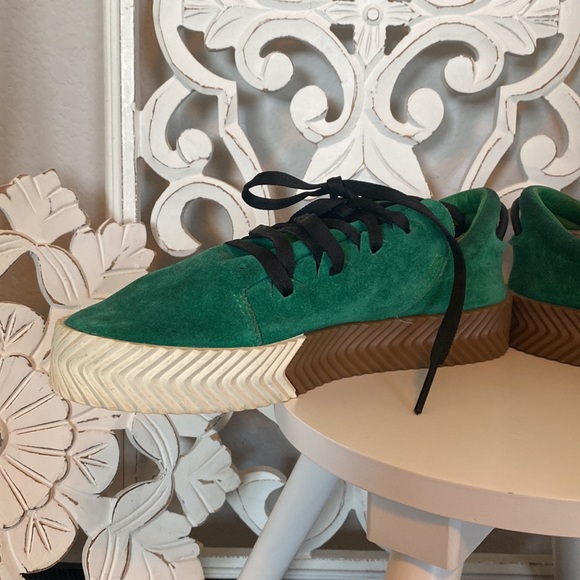 ALEXANDER WANG X AW SKATE 'GREEN'  in size 6 MENS size 8 WOMENS - Picture 9 of 16